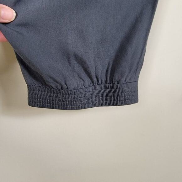 Esprit Capri Pants Womens Size 6 Gray Lightweight Elastic Waist Drawstring - Picture 4 of 14